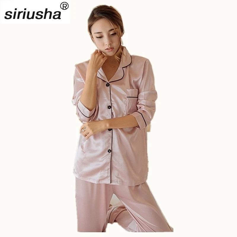 2020 Real Sleepwear New All Seasons Long Sleeved Pyjama M 5xl The Maximum Body Weight 100 Kg Pijama Represent Chinese Style S01 Silk Pajamas Pajamas Suitsilk Pajama Suit Aliexpress