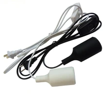 Набор из 2 шт. простой 1,8 м подвесной светильник цоколь лампы шнур питания кабель E26/E27 розетка с вкл/выкл переключатель US EU