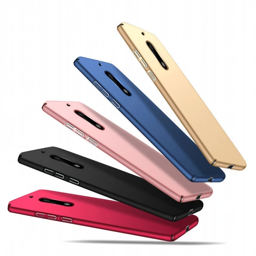 

Back Case Cover For Nokia 6 Anti-Slip Colored Protective Phone Ultra Slim Matte Hard PC Case For Nokia 6 Case Cover