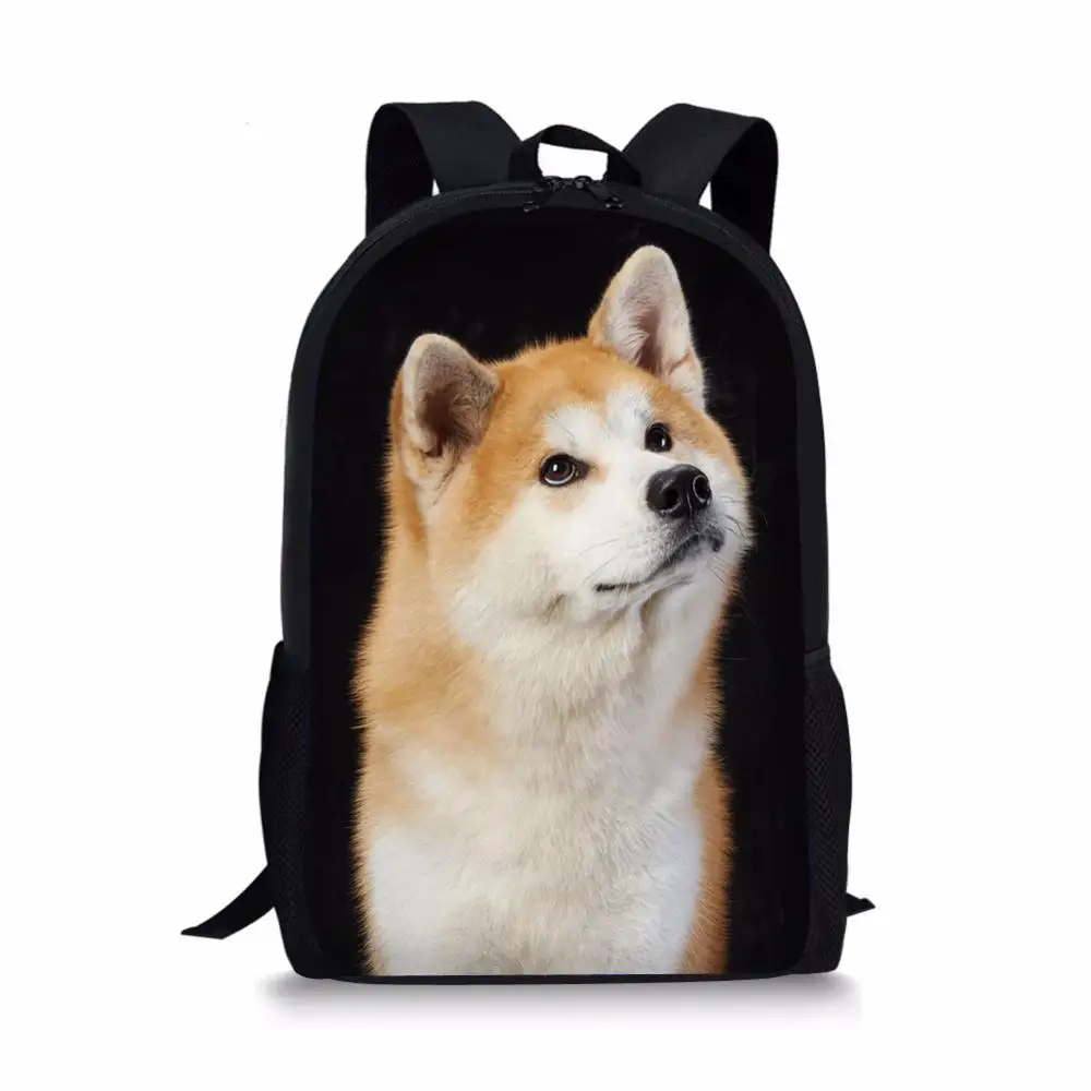 Новинка; Лидер продаж привлекательный Детский рюкзак shiba Inu Doge с принтом для девочек-подростков; школьная распылитель ранцевого типа для с начальной Детский рюкзак