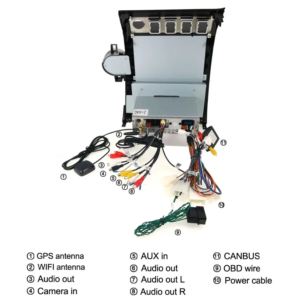 Aotsr 13 6 дюймов Android 0 Автомобильный dvd плеер без gps навигатора для Toyota Tundra 2007 2011