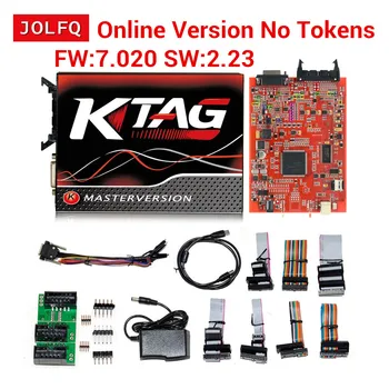 

Online Master Red Ktag k-tag ecu programming tool V7.020 V2.23 No Token Limit K Tag 7.020 7020 ECU Programmer + Gift elm327