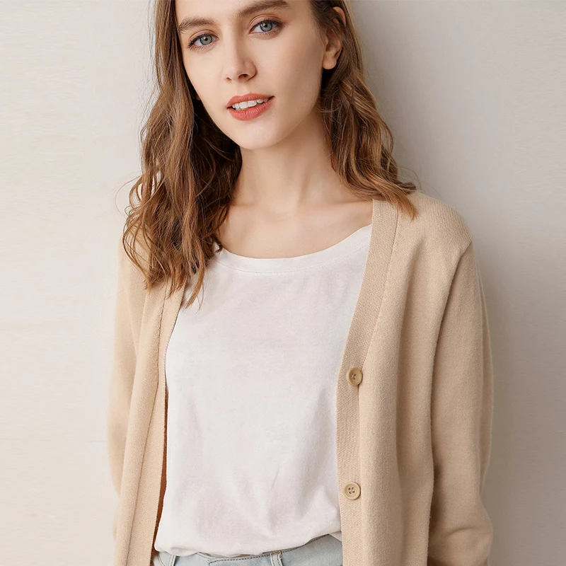 19 spring autumn long cardigan women's sweater knit jacket buttoned outside wearing female cardigans