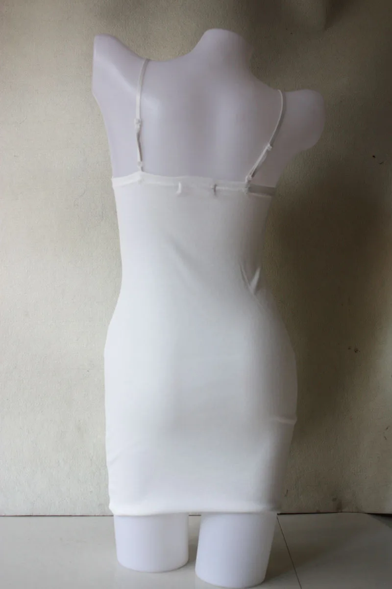 2018 Petticoat Woman Ladies Women Sexy Strap Full Slips Long Underdress Sleeveless Bodycon Bottoming Straight Jupon Femmclub