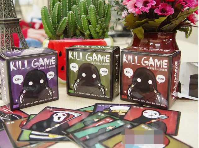 

Free shipping Kille Game Q Version Card Game Family Friends Party Board Game 6*6cm GYH