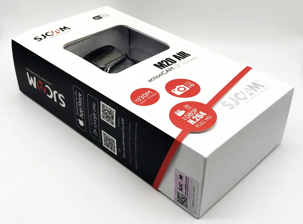 action camera-sjcam box