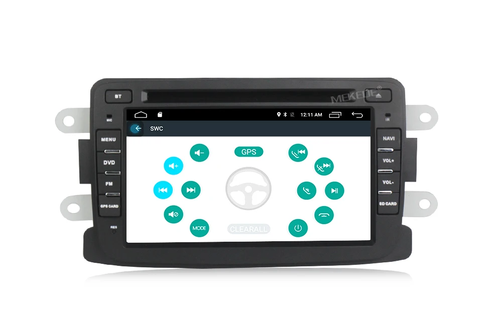 Clearance MEKEDE 4g LTE Android 7.1 Car DVD Player For Dacia Sandero Duster Captur Lada Xray 2 Logan Trafic X83 2014 GPS radio 23