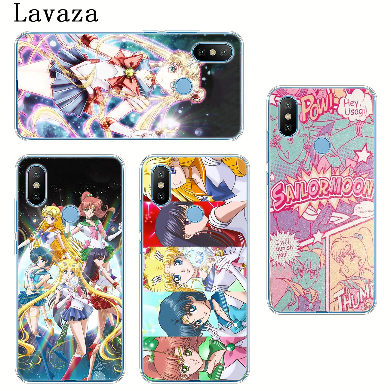 Милый жесткий чехол для телефона Lavaza Anime Sailor moon Xiaomi Redmi K20 8A 7A 6A Note 8 8T 7 5 6 Pro 4