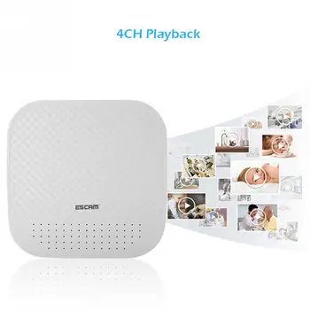 

42CH NVR Cloud Channel Network Video Recorder Hard Disk VCR For IP Camera System