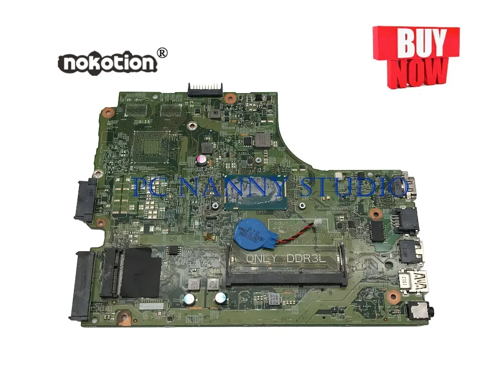 PCNANNY CW5N0 0CW5N0 FX3MC для Dell Inspiron 3543 материнская плата I3-5005U DDR3L протестирована |