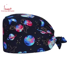 Кепка для операционной комнаты Мужская и женская оральная красота салон печать Рабочая кепка домашняя Кепка