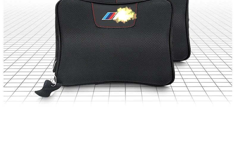 Auto Seat Cover Head Neck Rest Cushion Headrest Pillow M Performance18