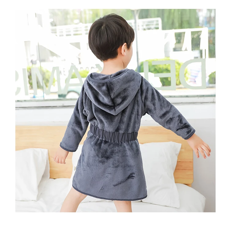 children Pajamas Flannel robes_05
