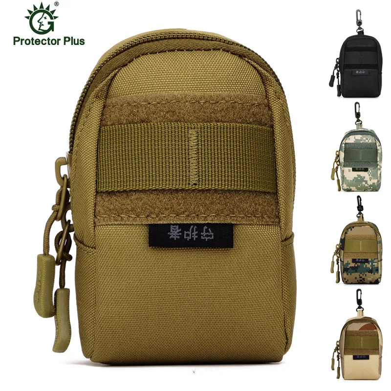 Tactical Small Cell Phone Package Outdoor Sport Camping Bag Molle Pouch Kit Accessory Kit Small Bag with Vice Package S24