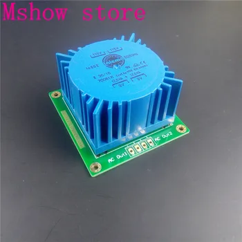 

Mshow 25VA TALEMA Sealed Transformer with mounting PCB install input 115V*2 output option 7V 9V 12V for audio hifi amp DAC