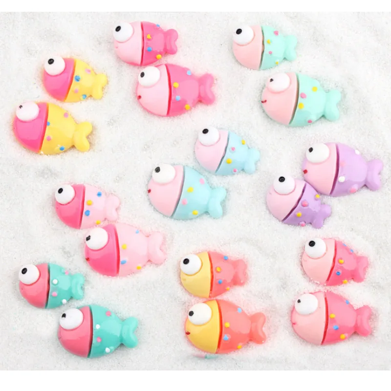 

CCINEE Fish Resin Multiple Styles Diy Resin Accessories DIY Craft Supplies