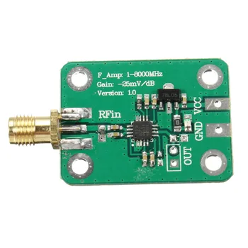 

1PC 1-8000MHz AD8318 RF Logarithmic Detector 70dB RSSI Measurement Power Meter Module Hot Sale Lowest Price