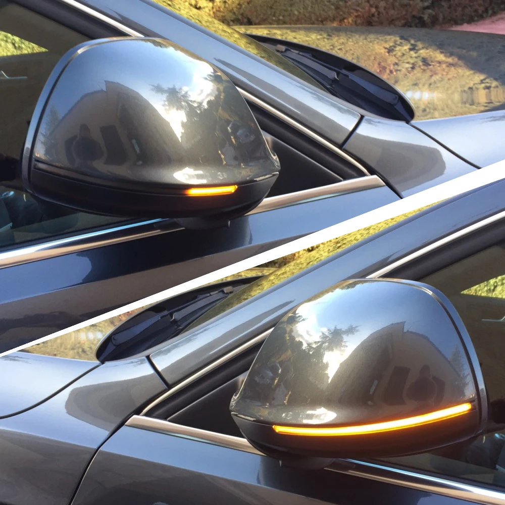 

Dynamic Blinker Led Turn Signal Side Mirror Lights Indicator For Audi Q5 Sq5 8r Q7 4l 2009 2010 2011 2012 2013