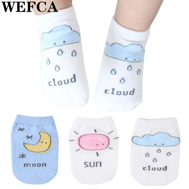 Funny Baby Girl Socks Cartoon Pattern Short Sock Infant Newborn Boy