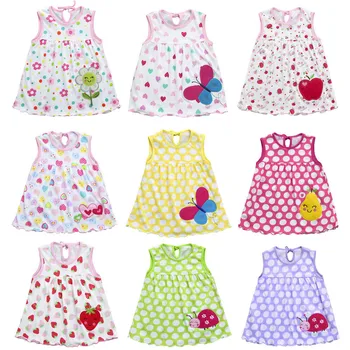 

Top Quality Baby Dresses Tutu Bubbles 2020 Princess 0-1years Girls Dress Cotton Clothing Dress Summer Girls Clothes Low Price