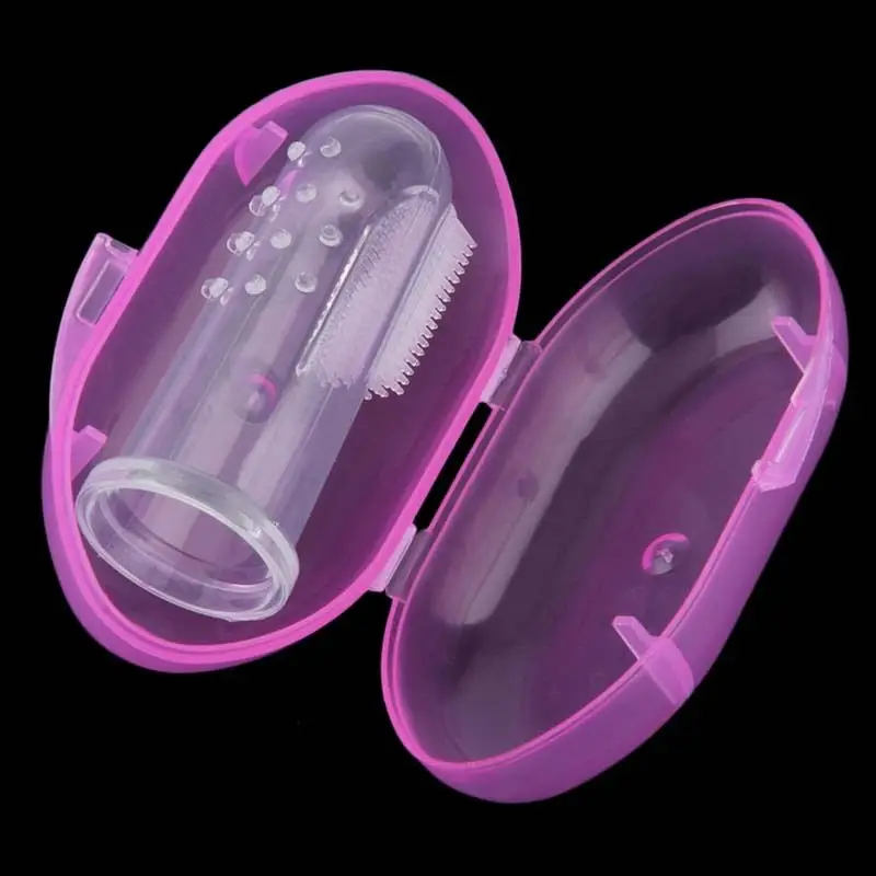 1Pcs Useful healthy Kids Baby Infant Soft Silicone Finger Toothbrush Teeth Rubber Massager Brush 1Pcs Useful healthy Kids Baby Infant Soft Silicone Finger Toothbrush Teeth Rubber Massager Brush