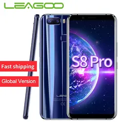 LEAGOO S8 Pro смартфон 5,99 "FHD ips 2160*1080 экран 6 ГБ 64 ГБ Android 7,0 MT6757 Восьмиядерный отпечаток пальца ID 4G мобильный телефон