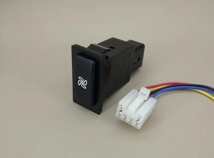 JINGHANG кнопка для стайлинга автомобилей для Toyota Corolla EX кнопки выхлопа и Электрический нагревательный переключатель светодиодный переключатель - Цвет: Exhaust switch