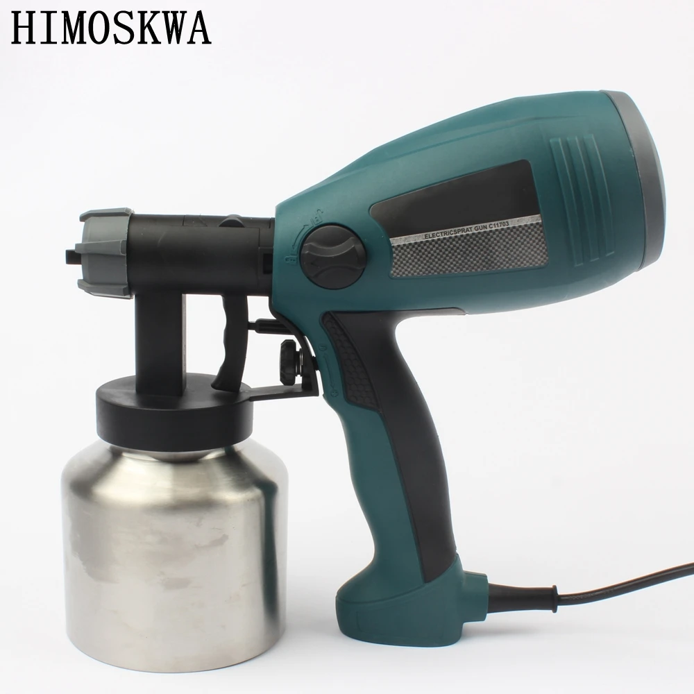 800ml 2.5mm 500w Detachable high pressure electric spray gun spray