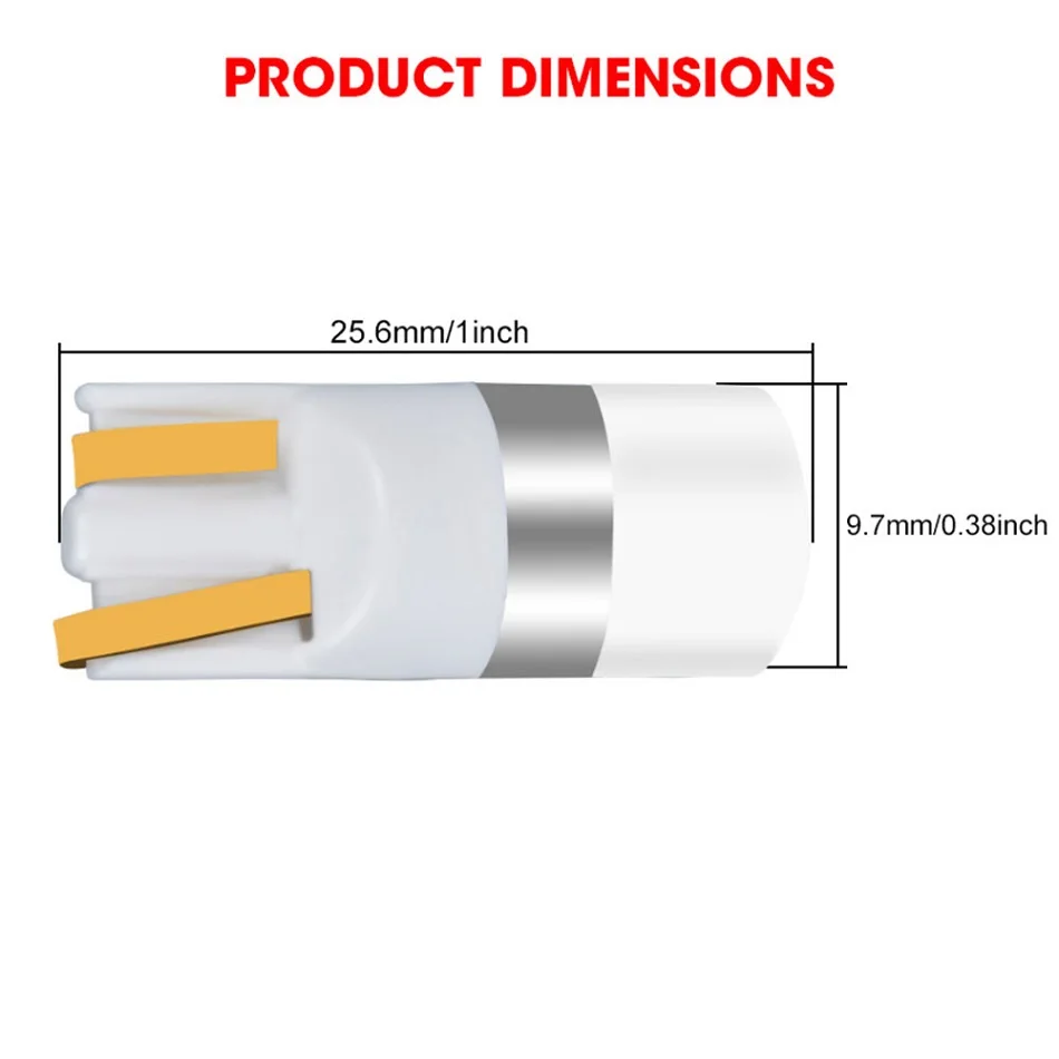 original T10 3030 CREE led signal lamp (4)