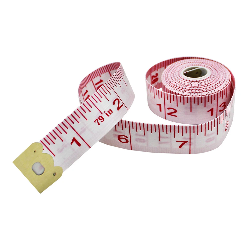 

1Pcs Body Measuring Ruler Sewing Cloth Tailor Tape Measure Foldable Soft 200cm