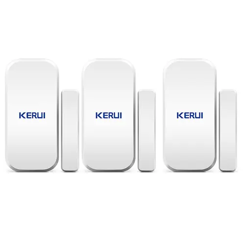 KERUI Wireless Door Magnetic Sensor Detector For Touch Keypad Panel GSM PSTN Home Security Burglar Voice Alarm System - Image 10