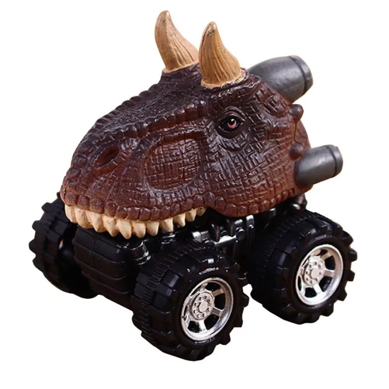 Детский день подарок игрушка динозавр модель мини игрушка автомобиль назад автомобиля подарок игрушки для детей Мальчики Diecasts и игрушечные транспортные средства 35 - Цвет: Белый
