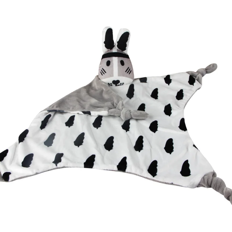 BalleenShiny, успокаивающее полотенце, детское одеяло для сна, милое животное из мультфильма из мягкого плюша, мягкая игрушка, забавное одеяло для новорожденных, лидер продаж - Цвет: A