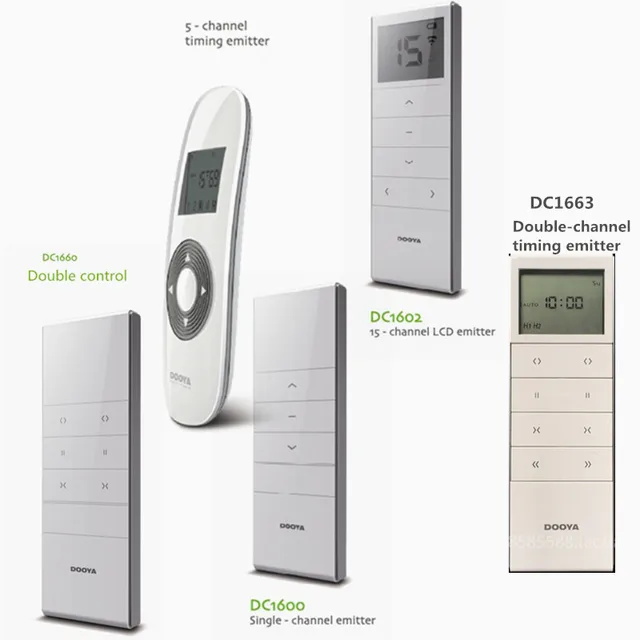 Eruiklink Dooya Curtain motor Remote Control, Automatic motor remote