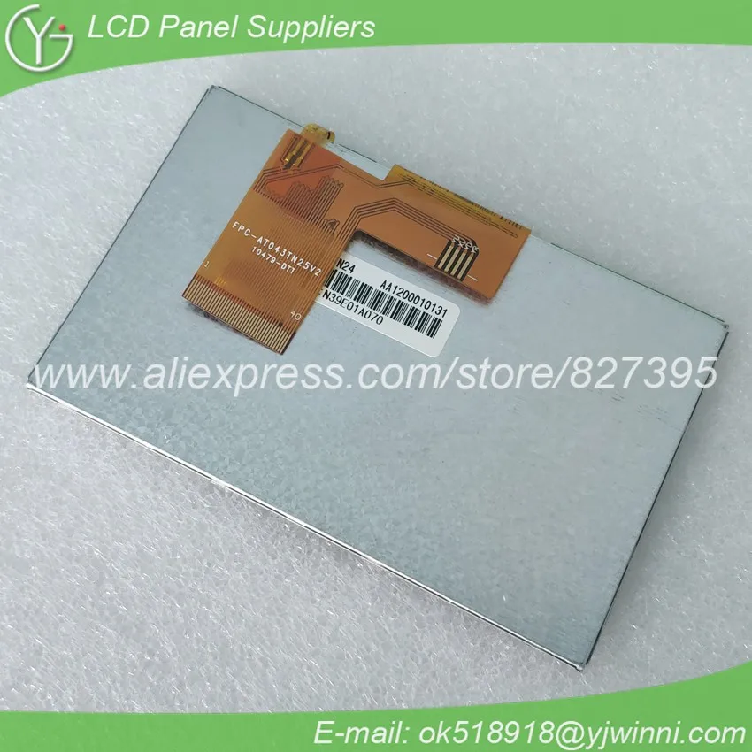 

AT043TN24 V1 4.3'' TFT-LCD SCREEN AT043TN24 V.1