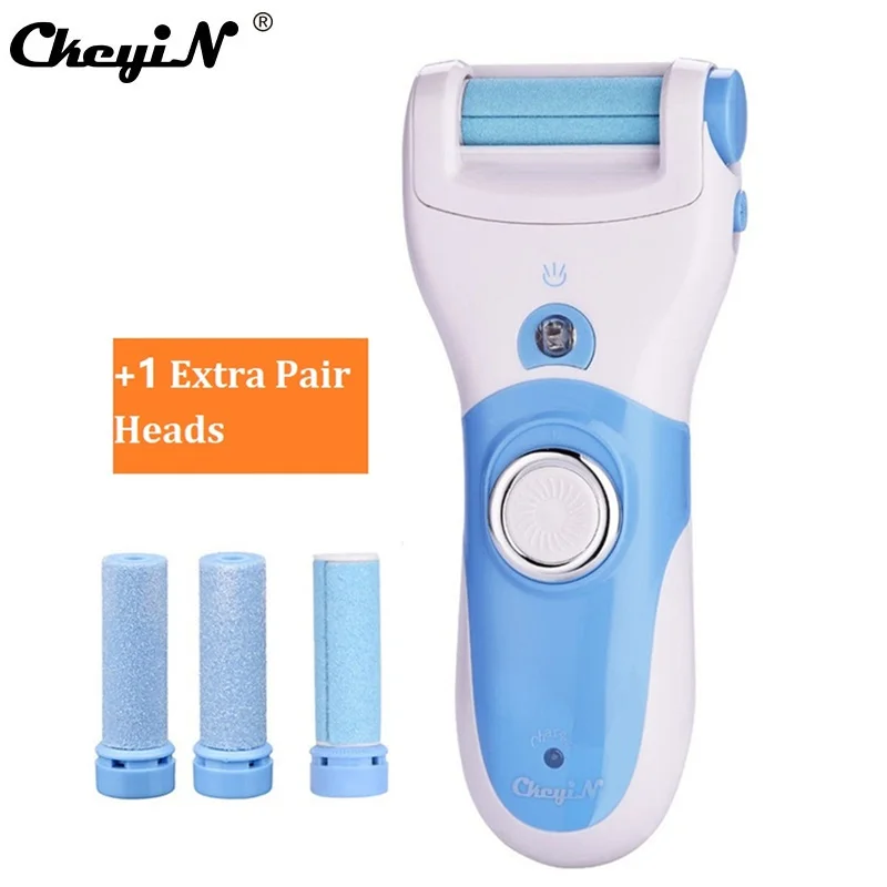 

Rechargeable Foot Care Tool Electric Pedicure Peeling Dead Skin Removal Callus Remover Feet File Machine+4 Roller Grinding Head