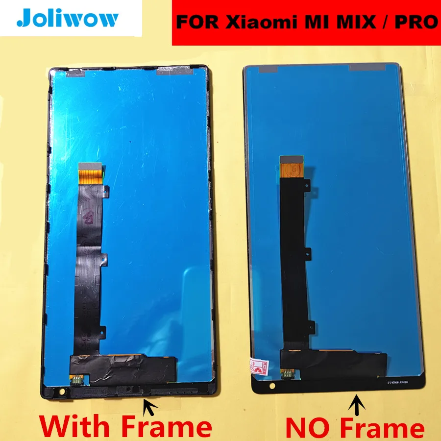Tanie Mi x wyświetlacz dla Xiao mi mi mi x mi mi x Pro 18k wersja LCD wyświetlacz i montaż digitizera ekranu dotykowego akcesoria zamienne