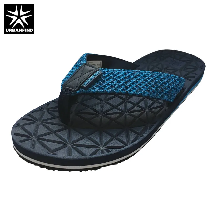 

URBANFIND New Arrival Men Casual Slippers Flip Flops Size 41-46 Breathable Comfortable Man Slip-on Summer Shoes