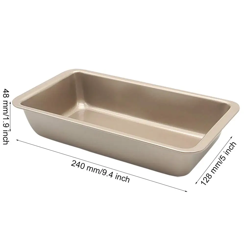 MyLifeUNIT Non-Stick Loaf Toast Pan Mold Carbon Steel Baking Medium Toast Bread Loaf Baking Pans MyLifeUNIT Non-Stick Loaf Toast Pan Mold Carbon Steel Baking Medium Toast Bread Loaf Baking Pans