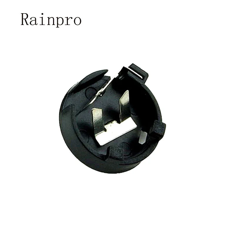 

Rainpro 10PCS/LOT CR1220 BS-1220-1 Eco-friendly Button battery holder 3V 2P DIP