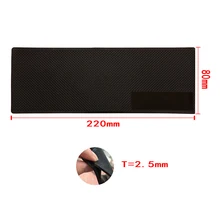 Dewtreetali Лидер продаж Длинные square автомобиля противоскольжения площадку Размеры 220*80*2,5 мм