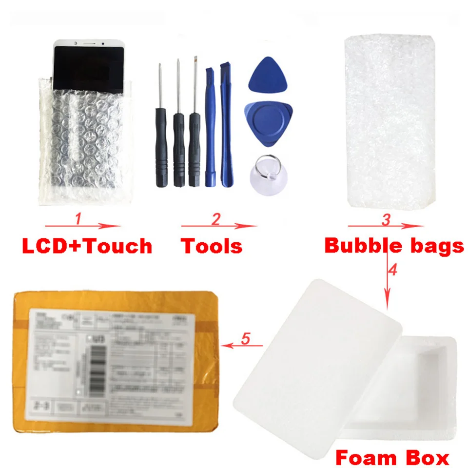 Skup Dla Cubot magia wyświetlacz LCD + ekran dotykowy 5.0 Cal dla cubot magia LCD wymiana + narzędzia