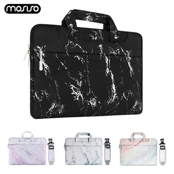 

MOSISO Laptop Bag Sleeve 13.3 14 15.4 15.6 Inch Canvas Notebook Bag Case For Macbook Air Pro 13 15 Computer Bag For Women Men