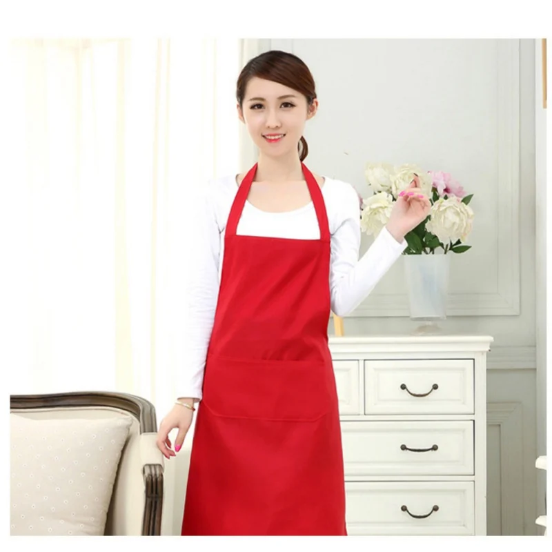 Buy Solid color waterproof aprons Fashion neutral