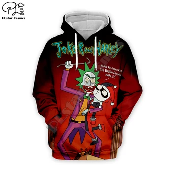 

Newest Rick and Morty Fashion Hip pop 3D Hoodies Creative Harajuku Men women Printing Casual Hoody Funny Sweatshirt XS-7XL RK-10