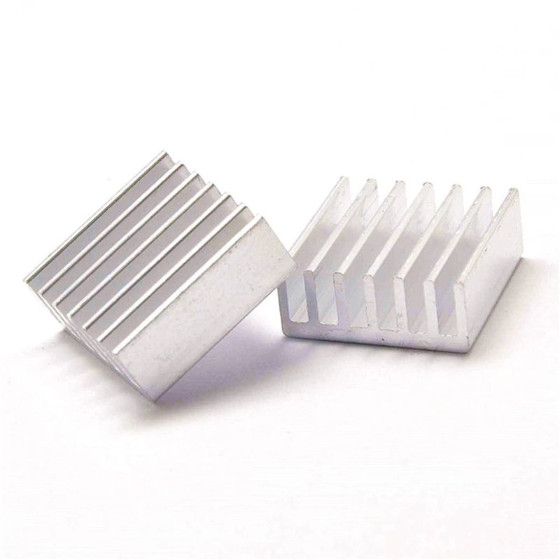 5 шт./лот алюминиевый Heatsink14x14x6mm с 3 м 8810 теплопроводные клейкие ленты электронный чип охлаждения радиатора кулер