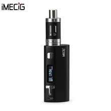 Original IMECIG Electronic Cigarette 80W Kit Mod Vape Q5 TC 80W Box Mod Vaporizer Top Fill elektronik Smoke oil E-Cigarette