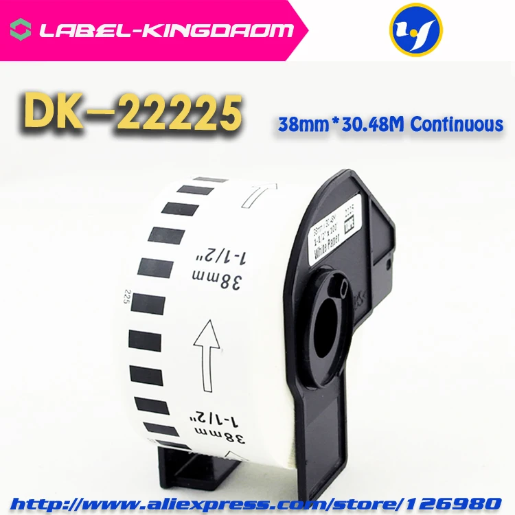 4 DK-22225 Rolls Compatível Rótulo 38 um