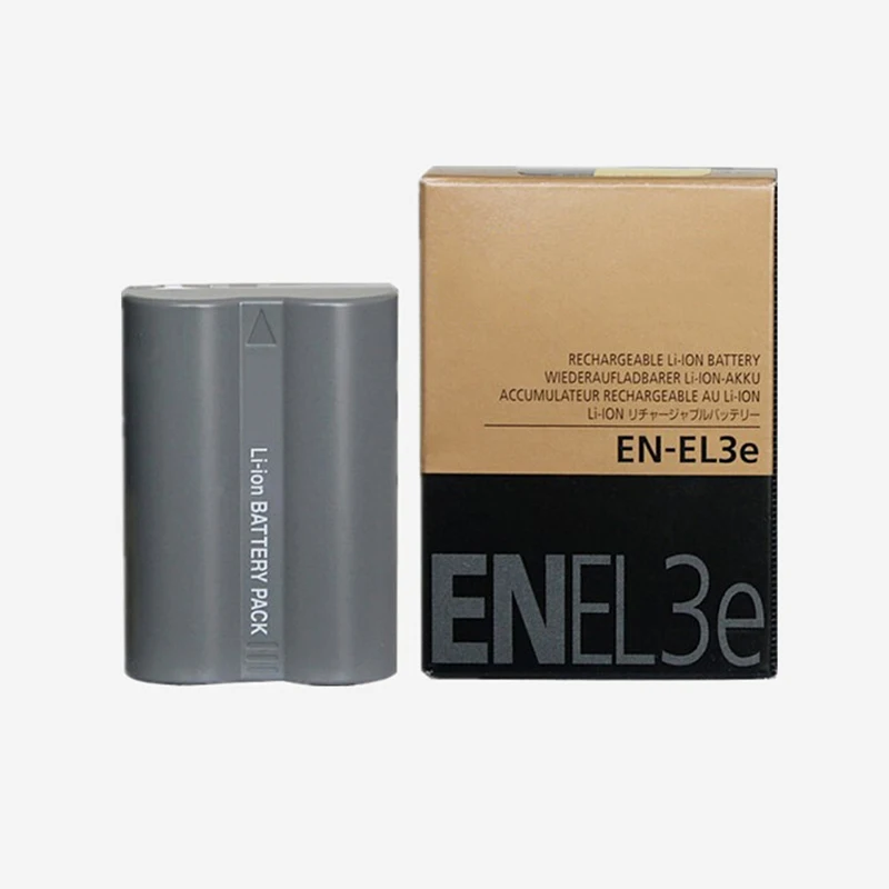 Аккумулятор для камеры 2 шт./лот EN EL3e ENEL3e Nikon D90 D80 D300 D300s D700 D200 D70 D50 D70s D100|Цифровые