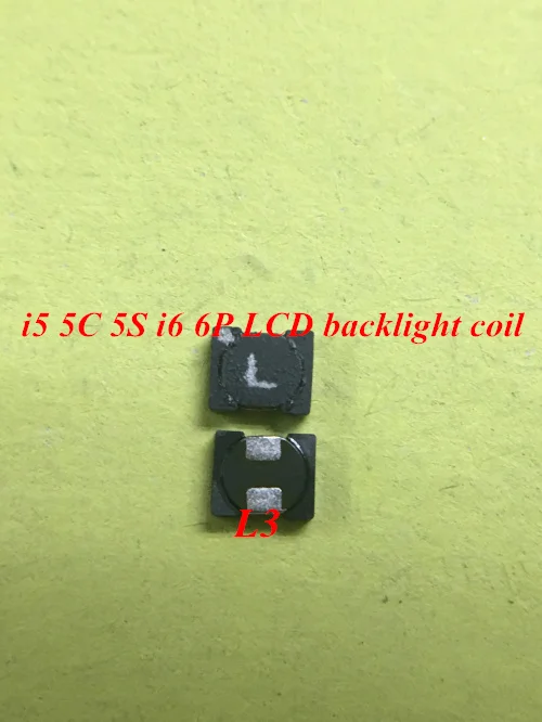 10 шт./лот оригинальный материнскую плату L3 ЖК-дисплей Подсветка индуктивность IC для iPhone 5 5C 5S 6 6 плюс "L"